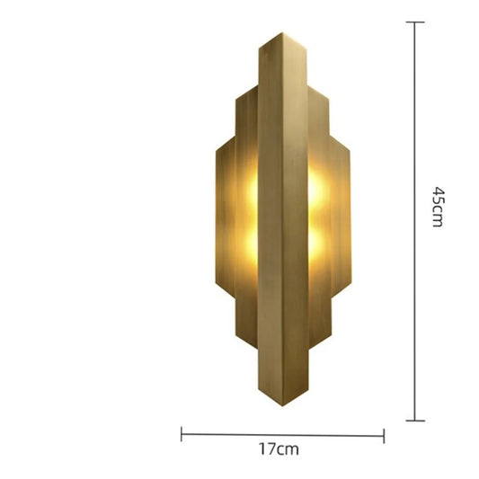Gold Wall Lamp