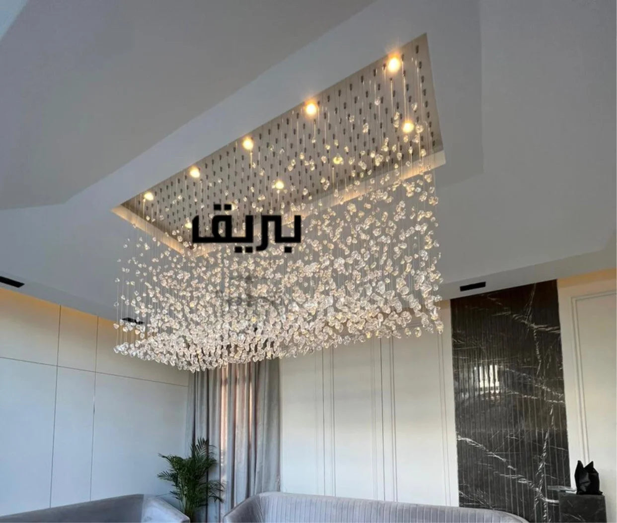 Crystal Chandelier without Base