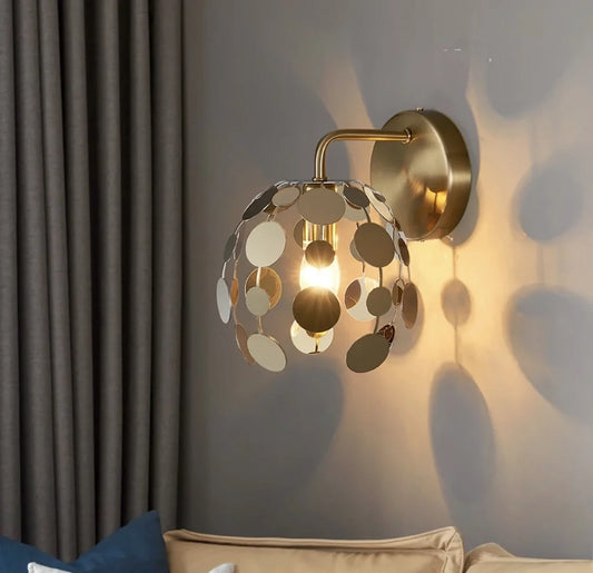 Gold Wall Lamp