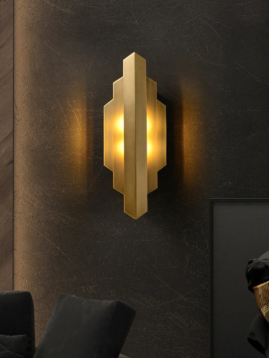 Gold Wall Lamp